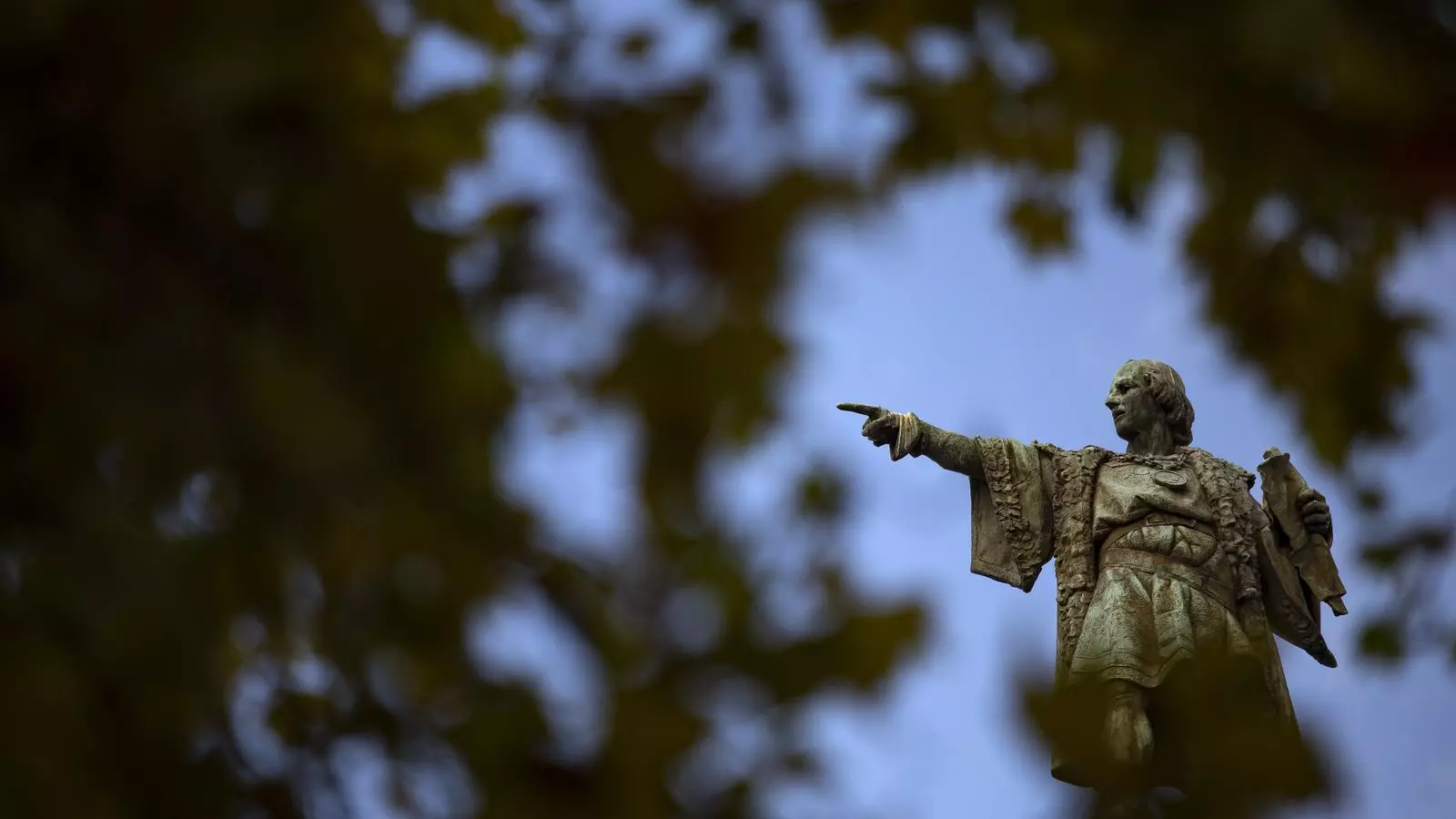 Imagen del monumento de Colom en Barcelona