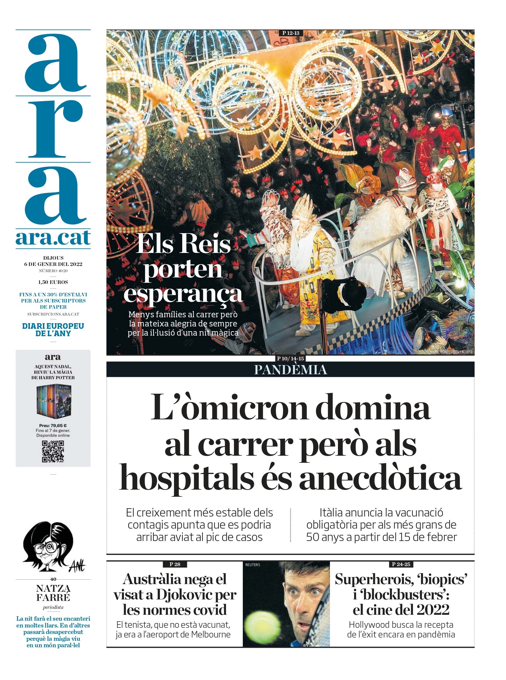 Portada ARA