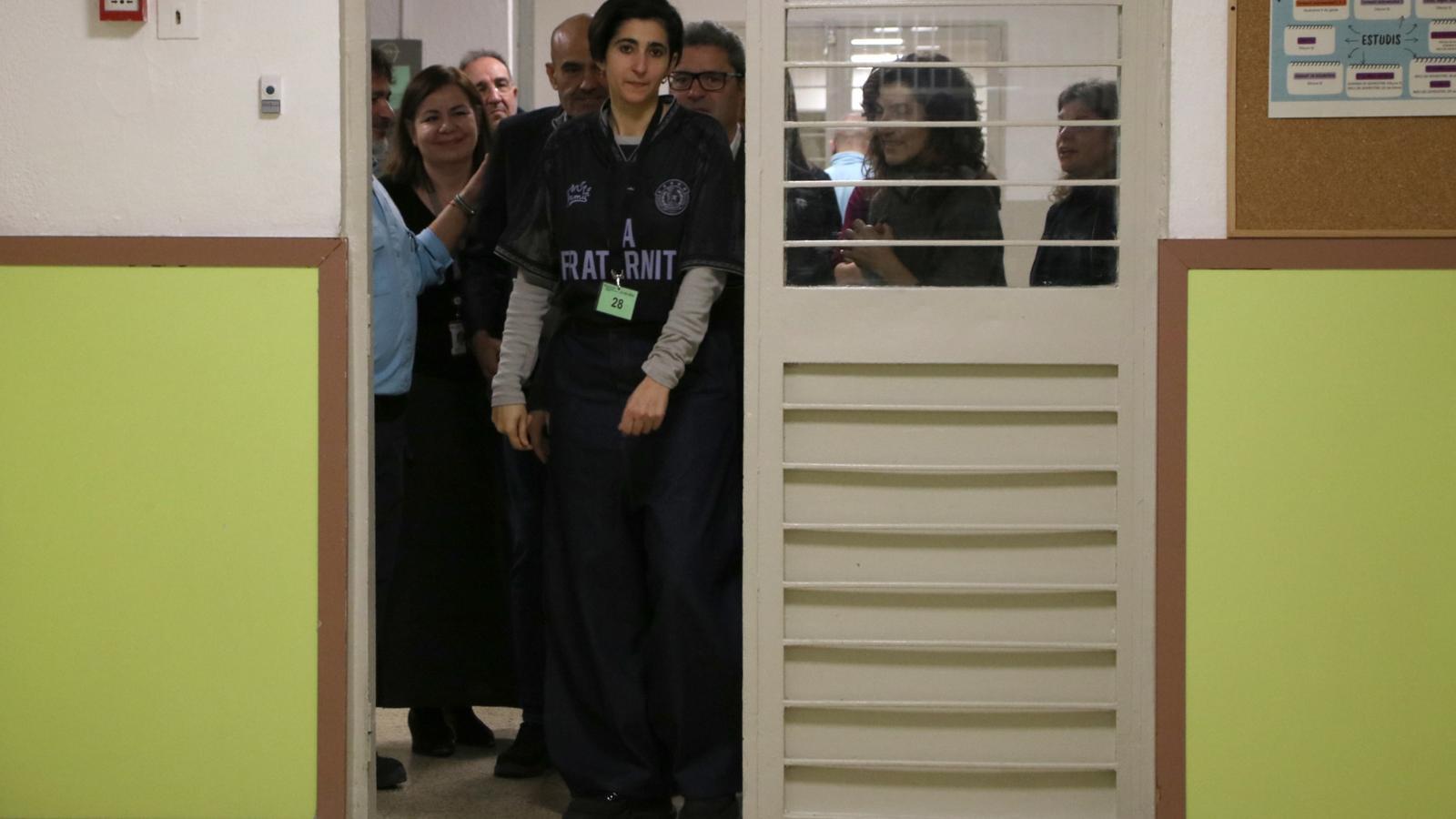 Alba Flores durante la presentación del documental