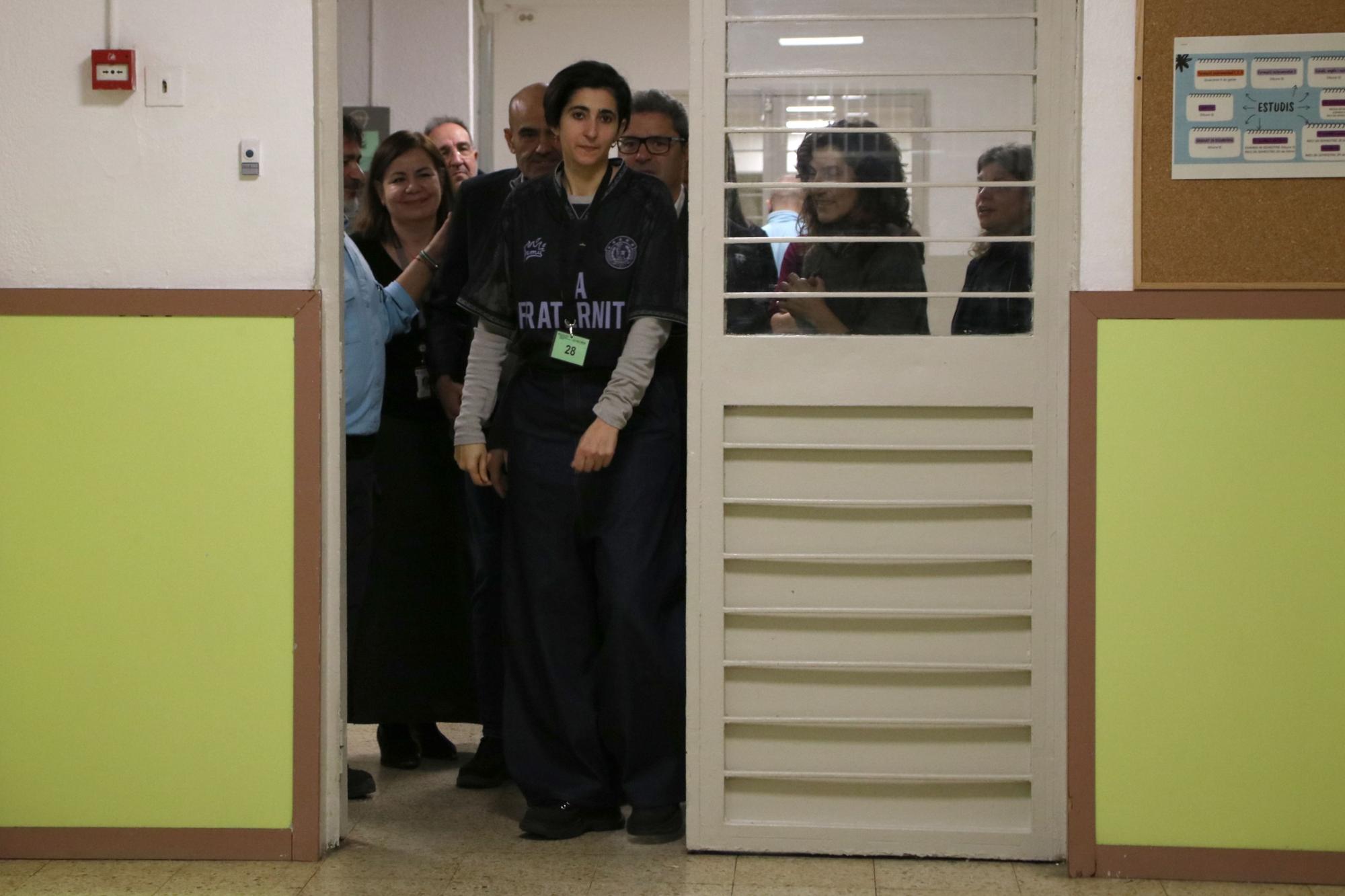 Alba Flores durant la presentació del documental