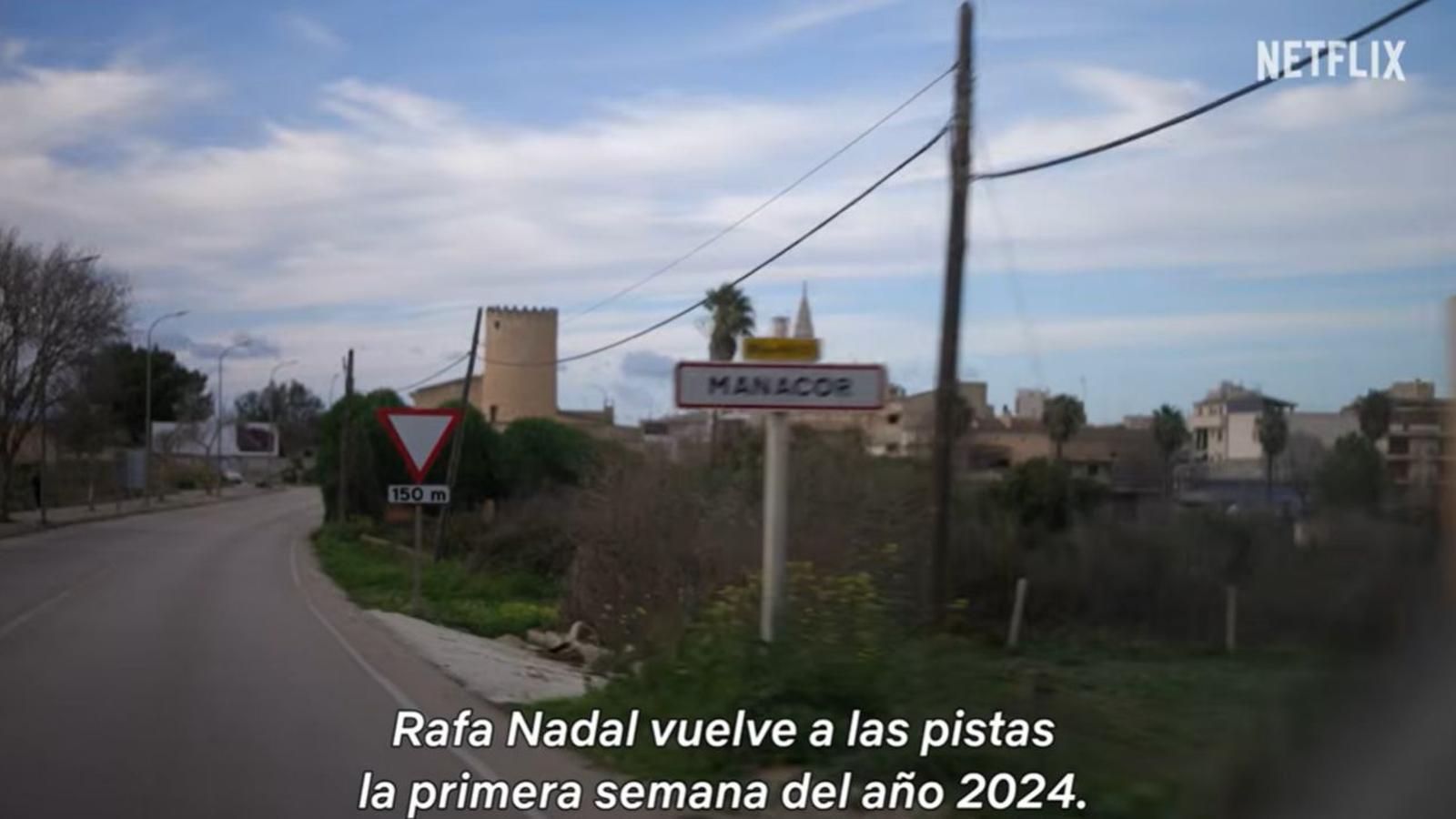 Still from the trailer of the documentary by Rafel Nadal
