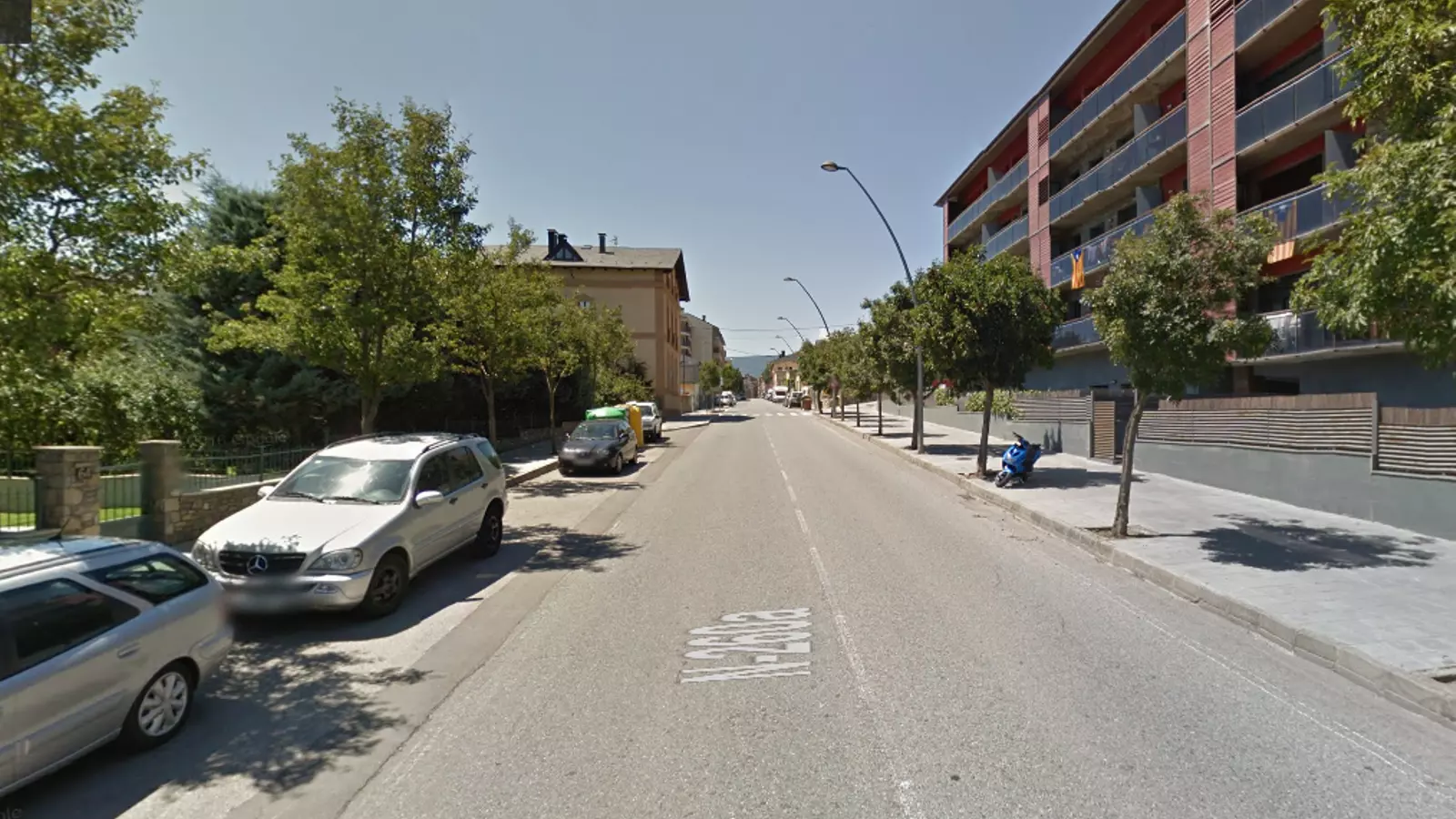 El carrer on han tingut lloc els fets aquest dimarts.