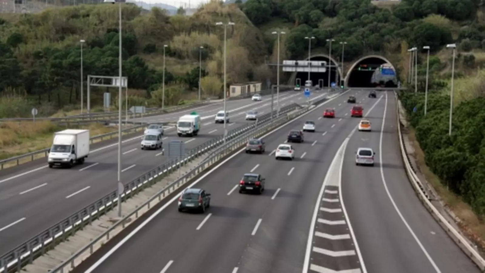 Els túnels de la C-32 al seu pas per Mataró / ACN
