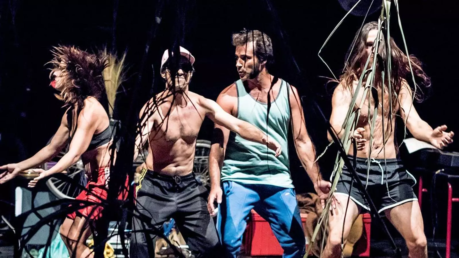 Els artistes de la companyia PSiRC en una imatge d'arxiu