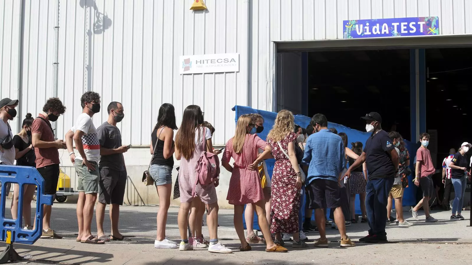 Access to the Vida Festival screening area.