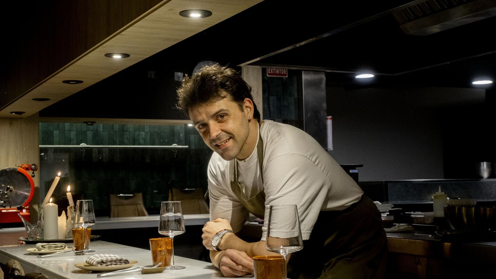 Gerard Martí, cocinero del restaurante Martinet.