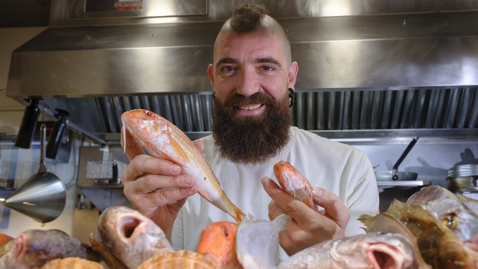 Carles Ramon en el Seny, en el Mercado de la Libertad.