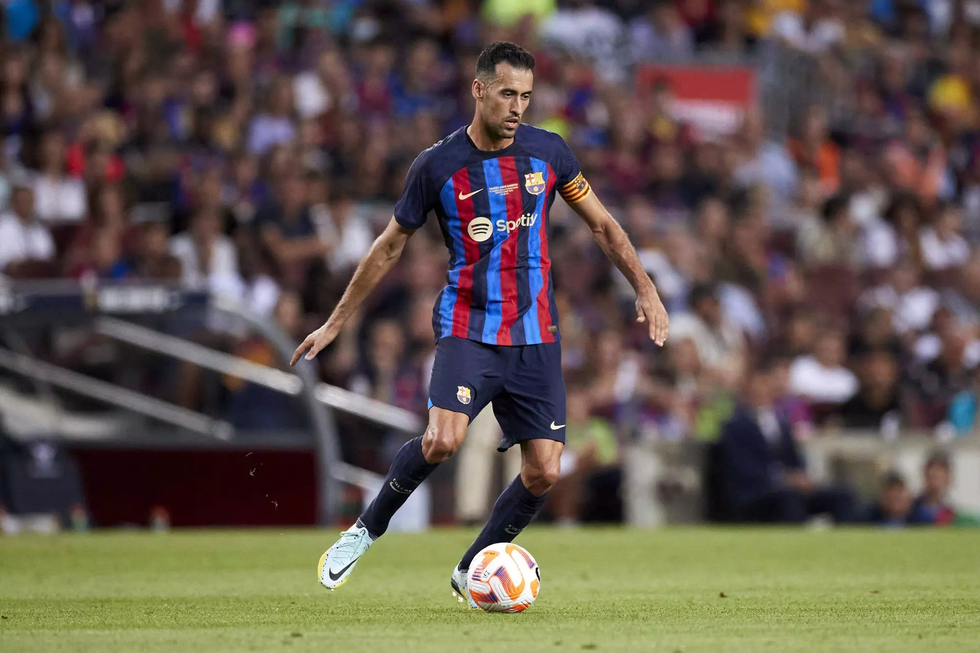 Sergio Busquets, capità del Barça