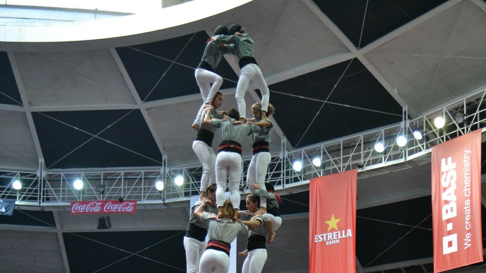 3d9f carregat dels Castellers de Sants