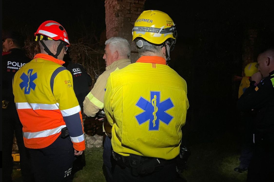 Quatre menors queden atrapats per l'ensorrament de l'antic Hospital d'Esparreguera
