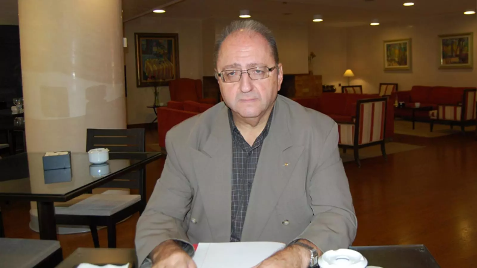 L'aleshores president de la UHA, Joan Antoni Azurmendi, en una imatge d'arxiu.