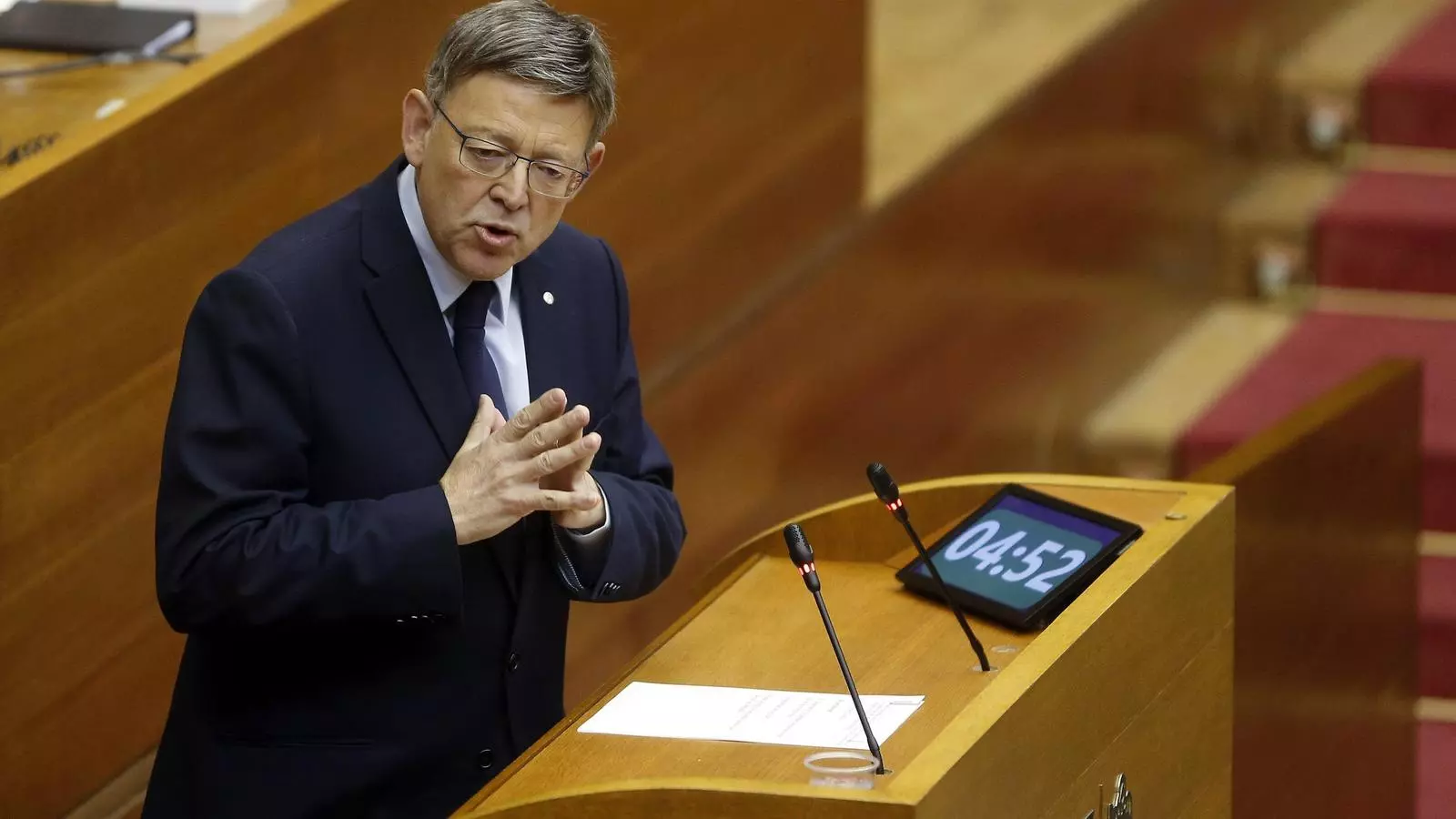 El president Puig ha anunciat que el Tribunal de Comptes investiga possibles irregularitats een la conselleria que dirigia la portaveu del PP Isabel Bonig.