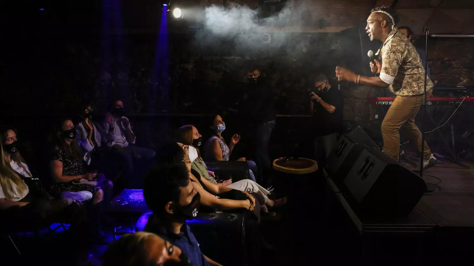 Concert de Clarence Bekker Band al Jamboree