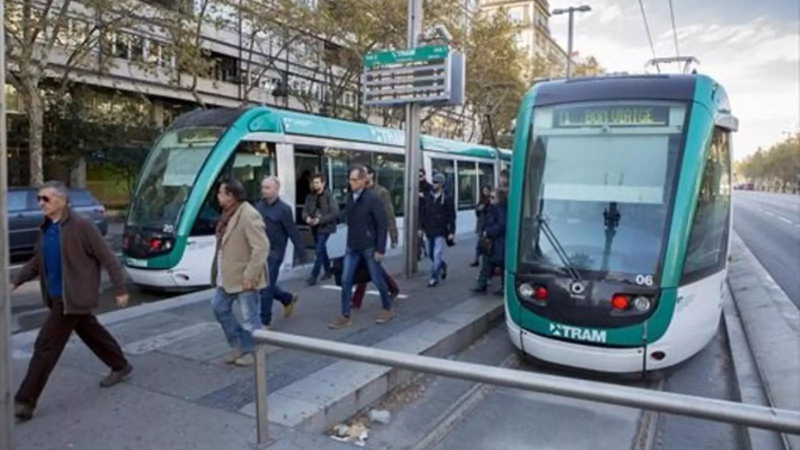 La UPC preveu que el tramvia per la Diagonal no entorpirà el trànsit de la resta de vehicles