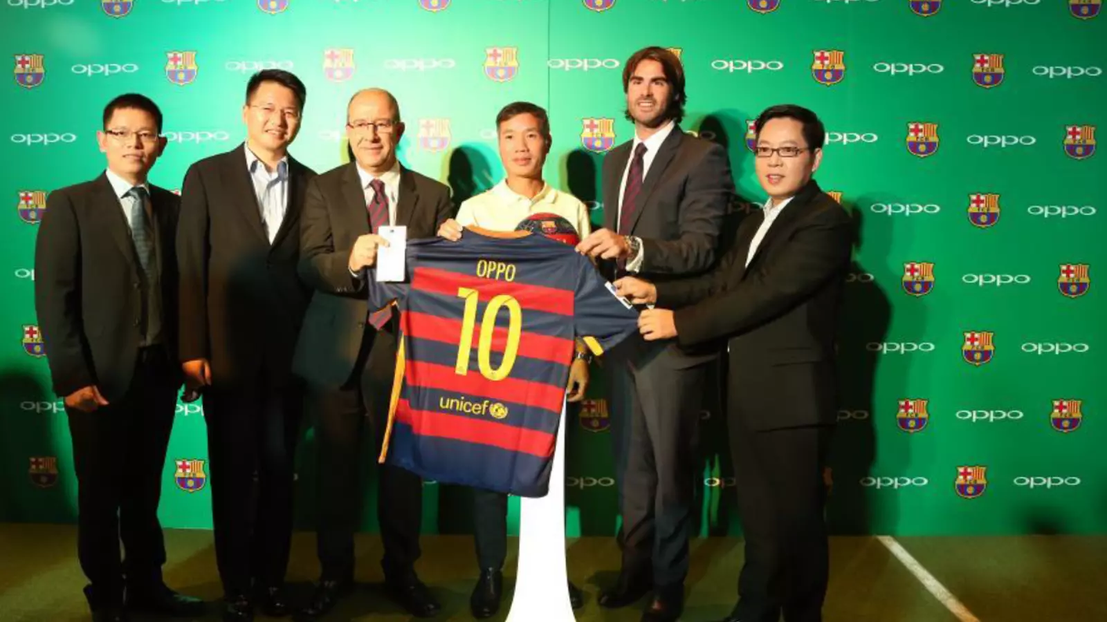La marxa xinesa OPPO, nou patrocinador oficial del Barça