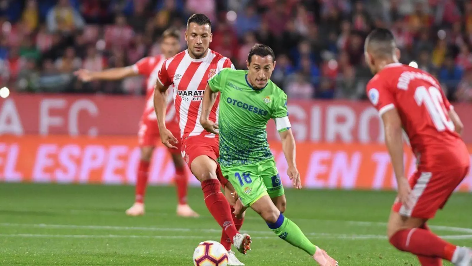 La festa del Girona s’acaba davant un Betis superior (0-1)