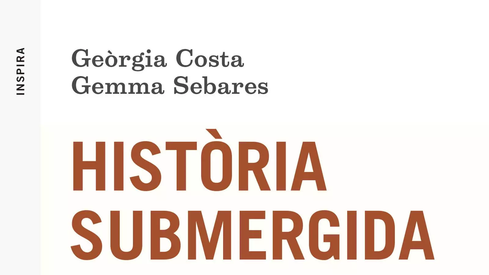 Portada del llibre "“Història submergida. Tretze jaciments arqueològics sota l'aigua”