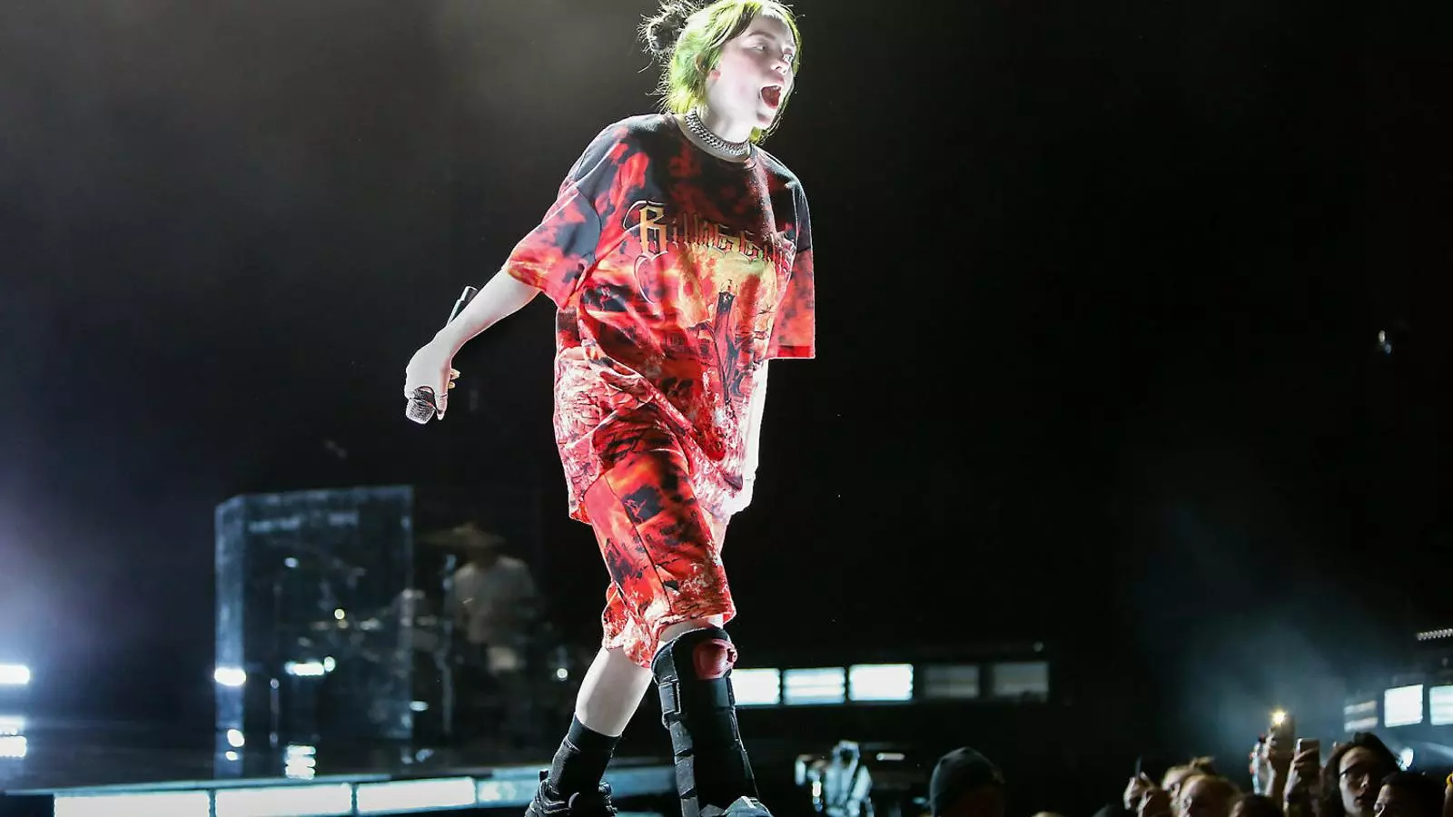 Segon concert a Barcelona de la cantant californiana Billie Eilish.