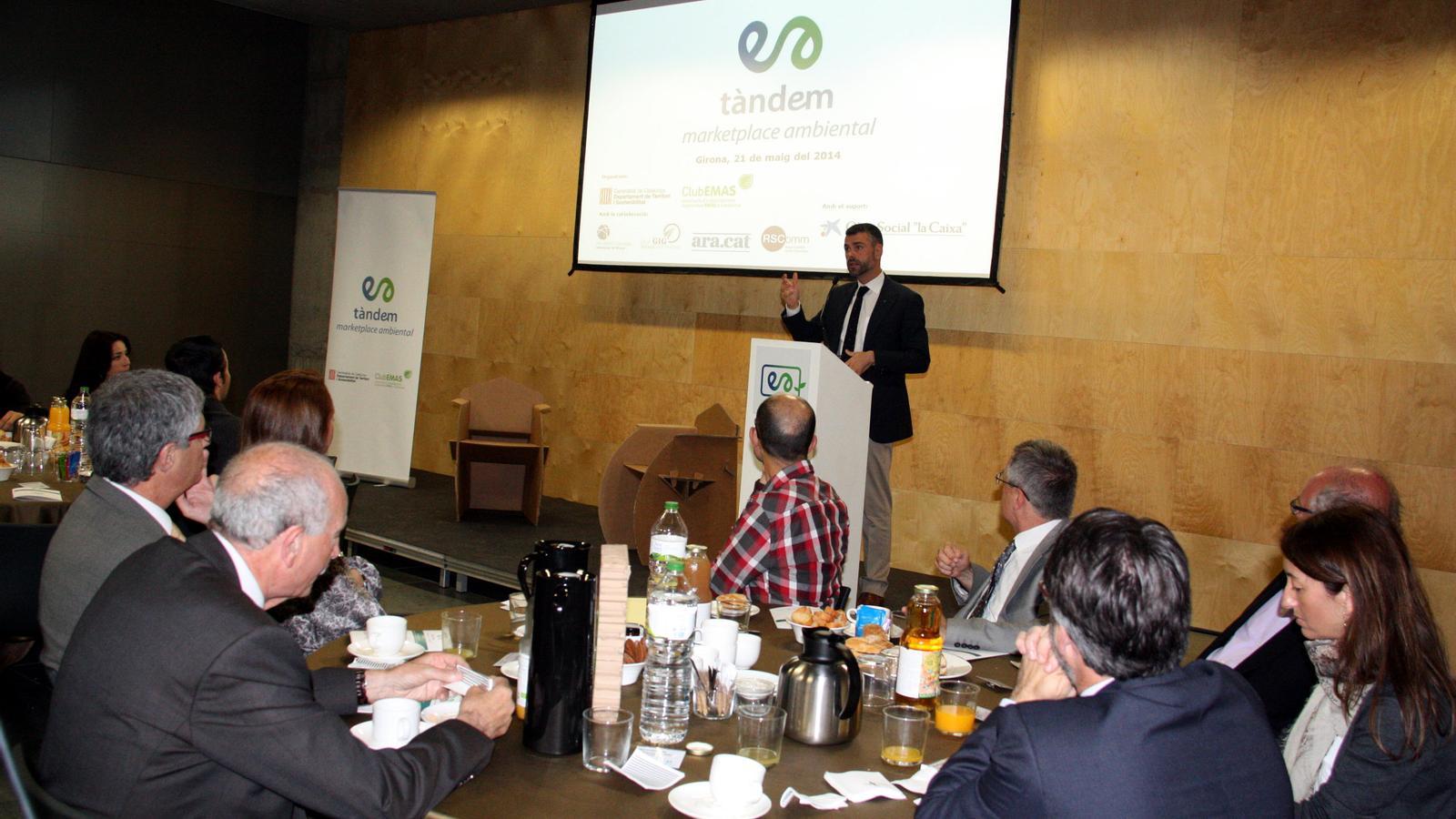 El conseller Santi Vila ha inaugurat el quart Marketplace, al Parc Científic i Tecnològic / ACN