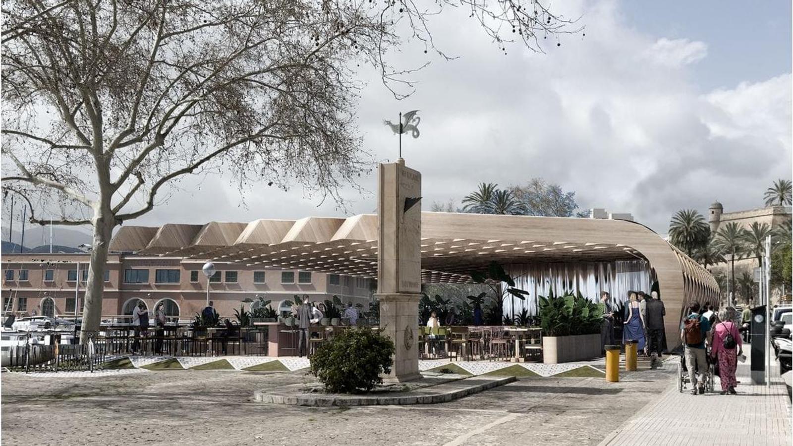 Projecte del nou bar Pesquer de Palma.