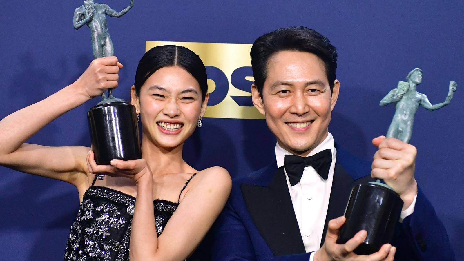 Els actors d''El juego del calamar', Jung Ho-yeon i Lee Jung-Jae