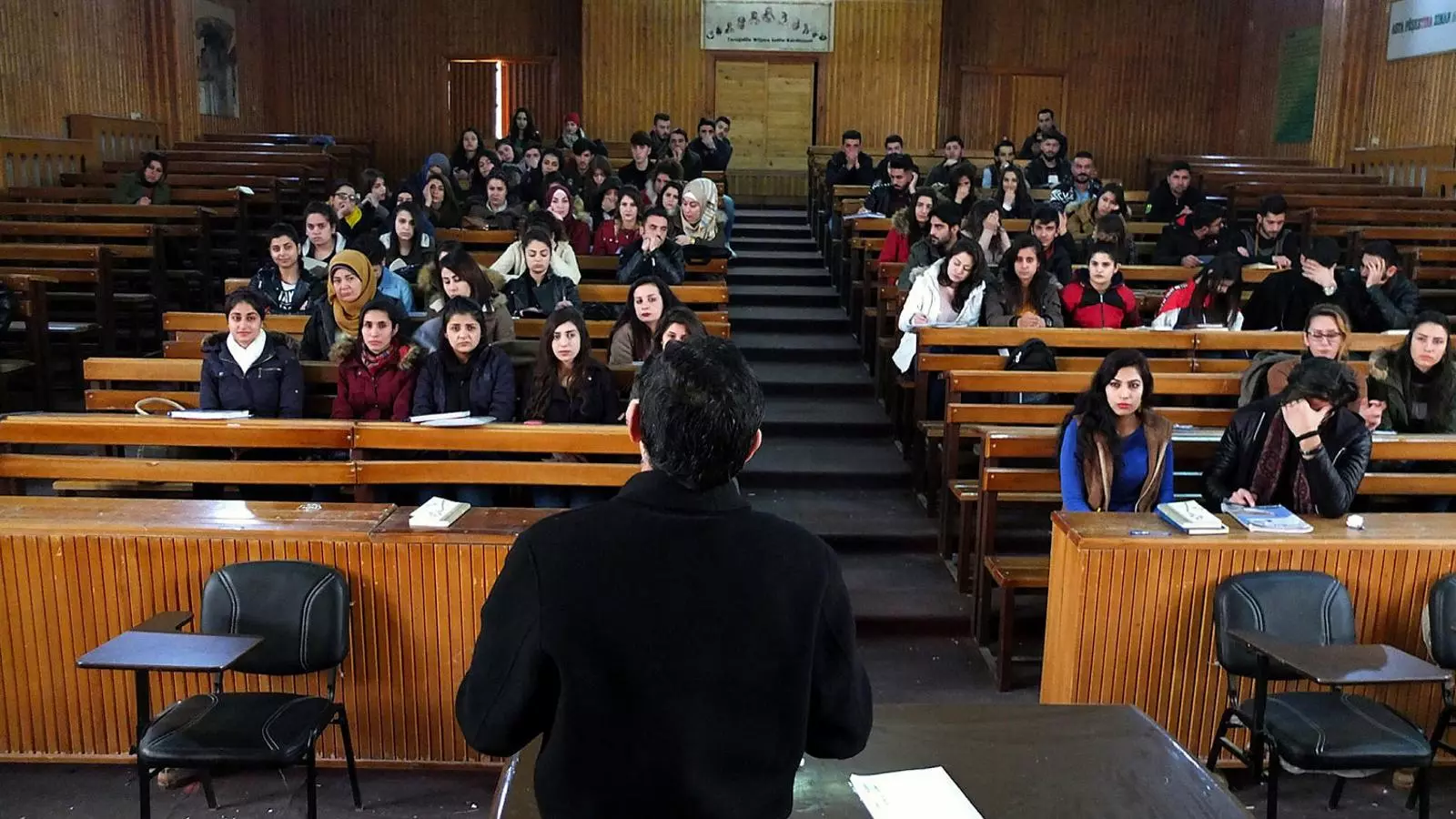 La universitat també és un refugi per als kurds d’Afrin