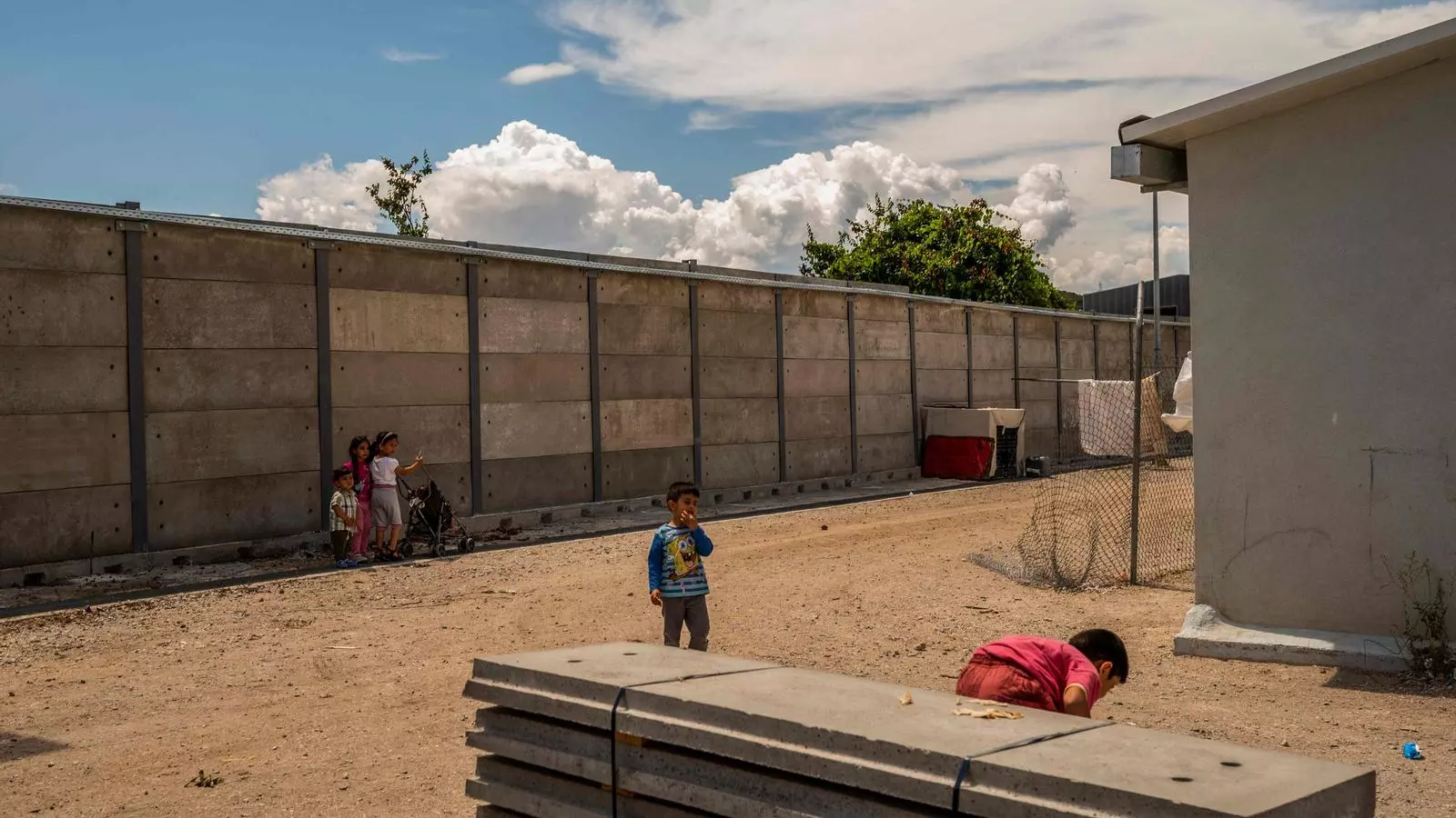 El camp de refugiats de Ritsona, prop d'Atenes, el 15 de juny de 2021