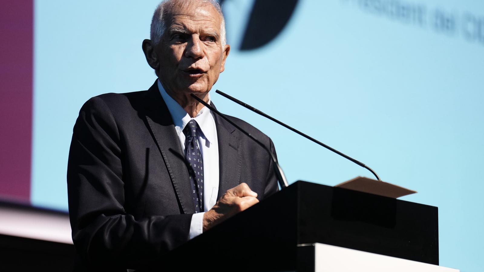 The president of Cidob, Josep Borrell