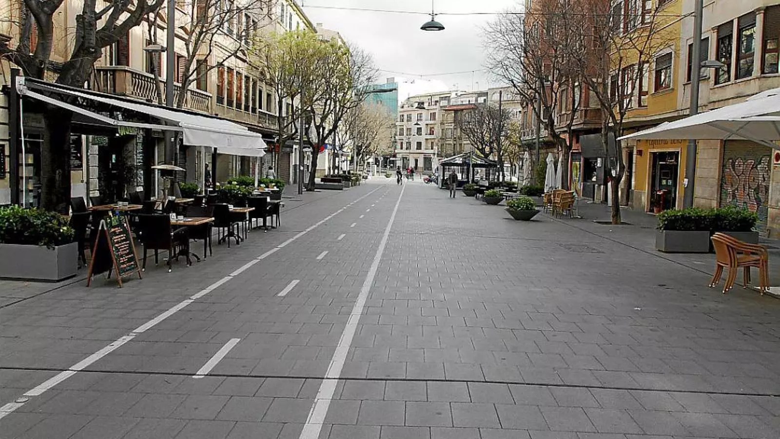 El carrer Blanquerna, en una imatge d'arxiu