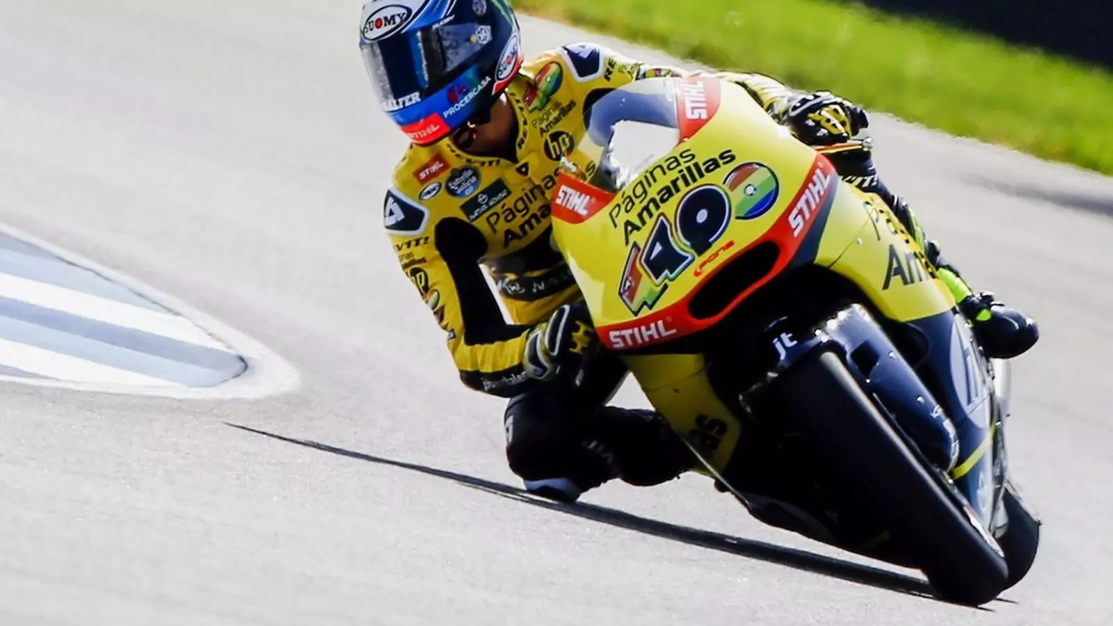 Álex Rins, pilot de Moto2, a Indianapolis / TANNEN MAURY / EFE