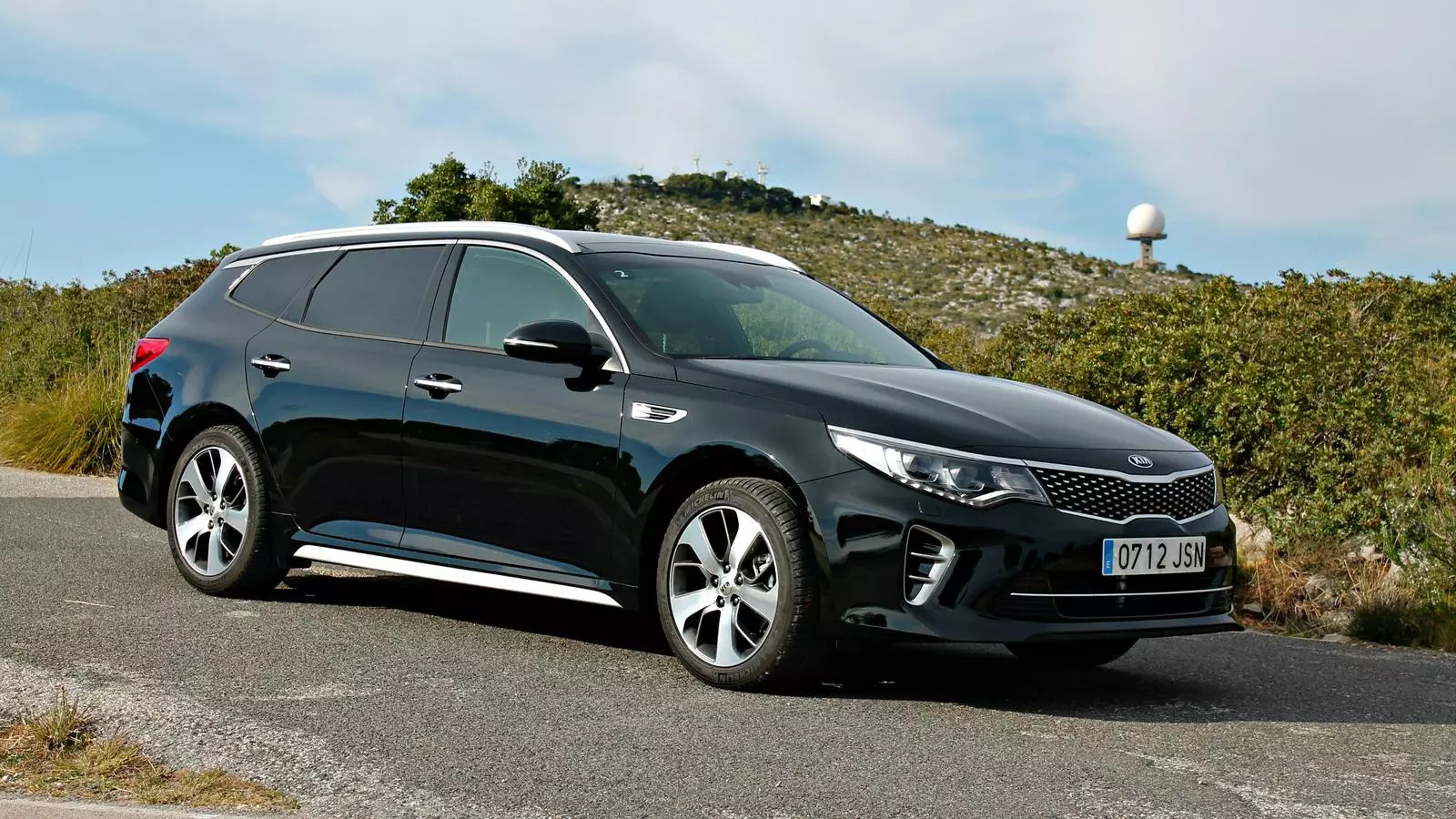 El Kia Optima Sportswagon sembla més curt del que és en realitat