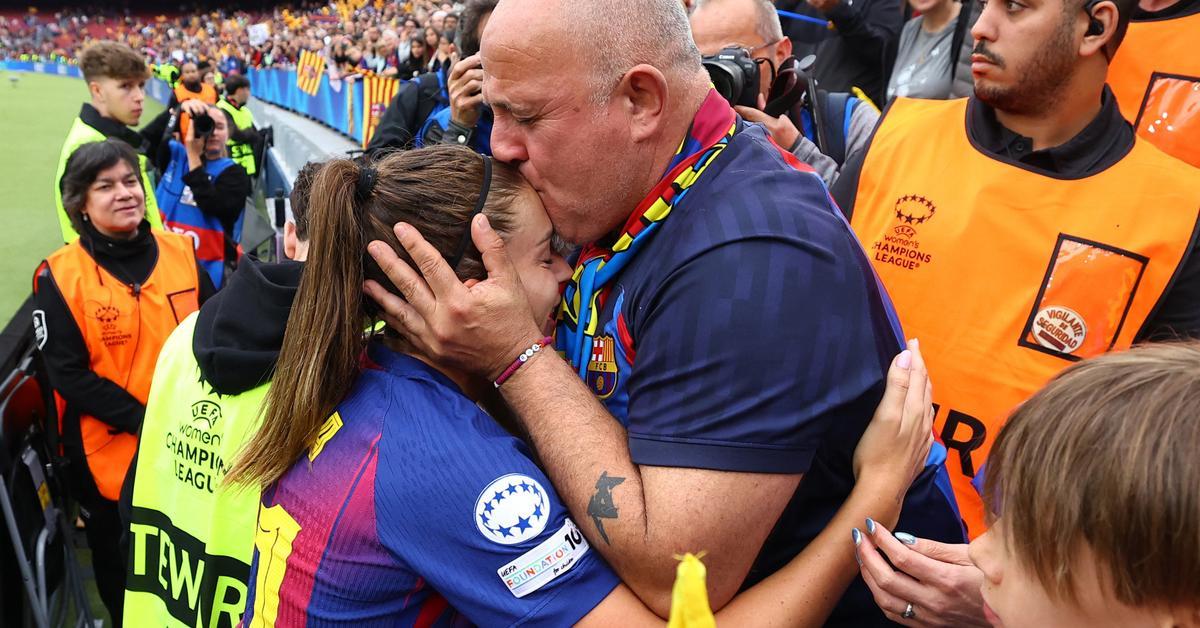 El perquè de les llàgrimes d'Alexia al Camp Nou: 