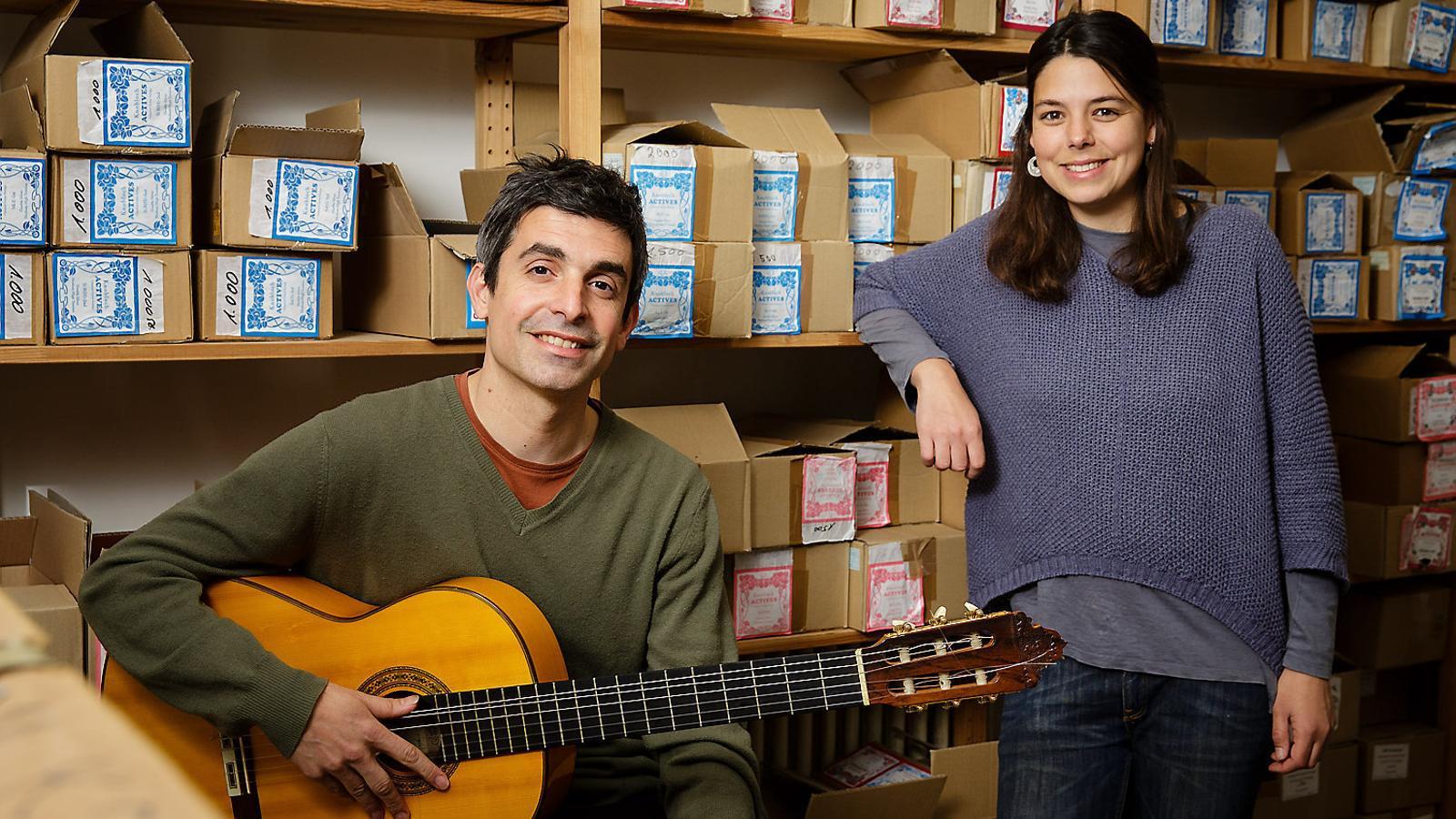 Cordes de guitarra de la Garrotxa a tot el món