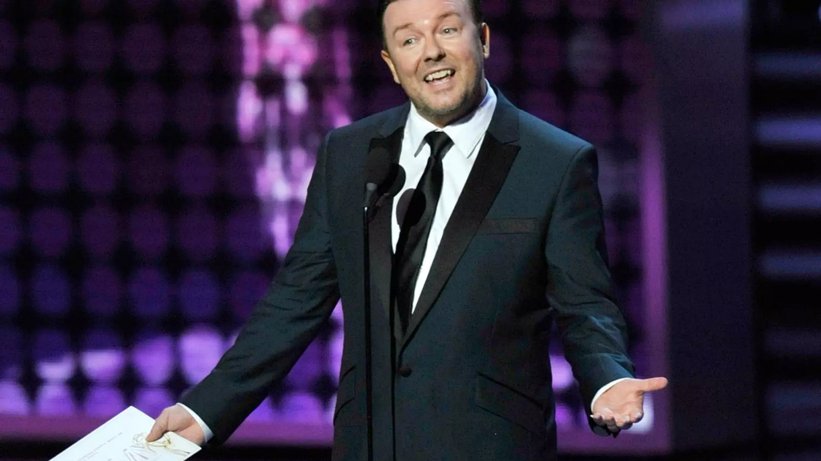 Ricky Gervais als Globus d'Or