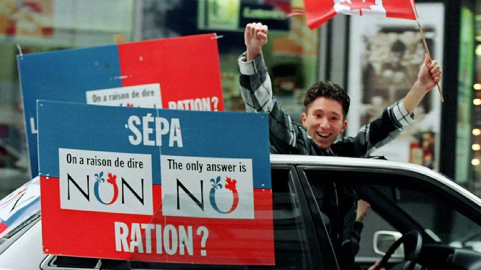 30 D’OCTUBRE DEL 1995
Els unionistes van guanyar el referèndum amb tan sols un punt de marge.