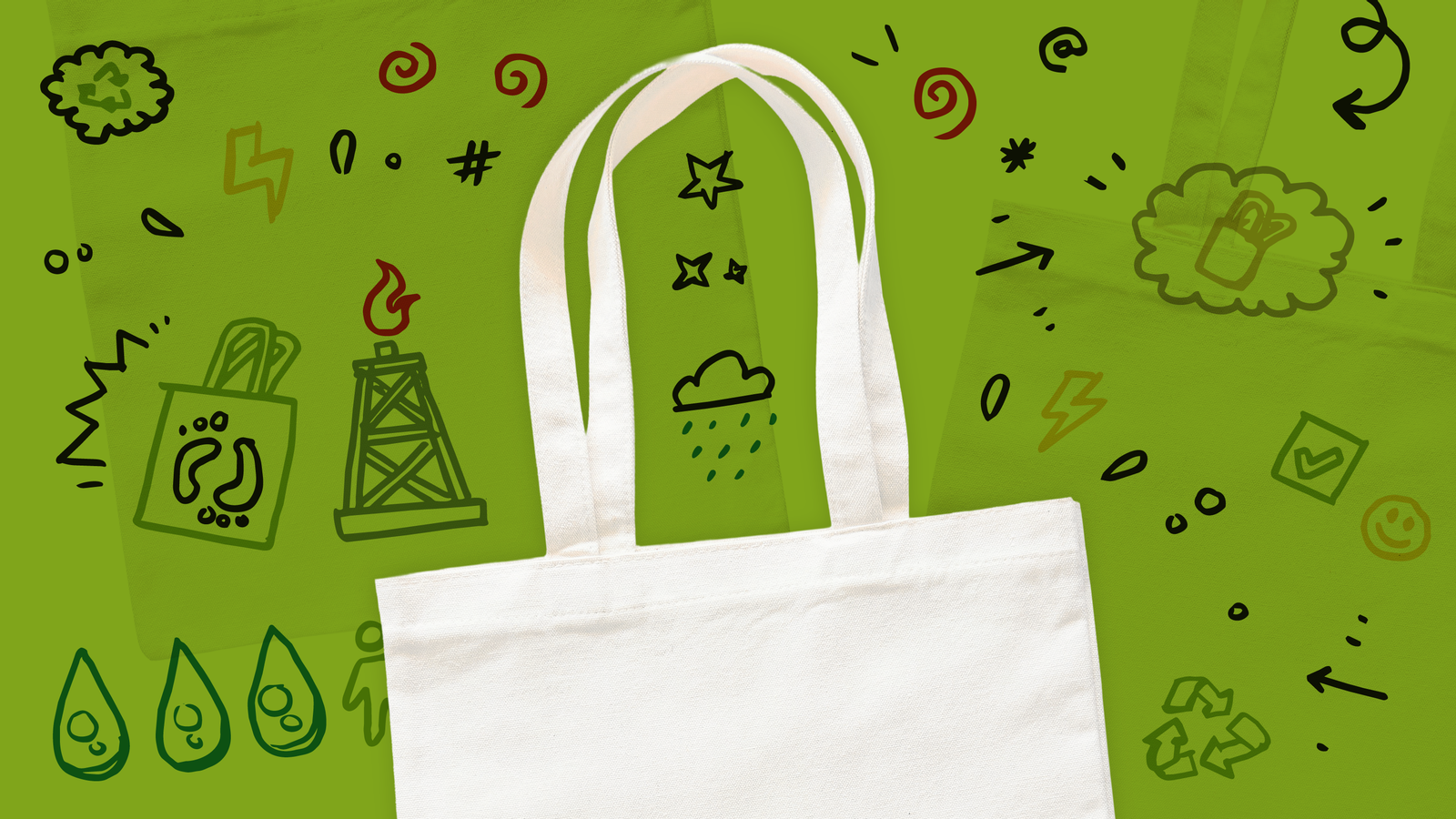 Mockup Infographic Tote Bag
