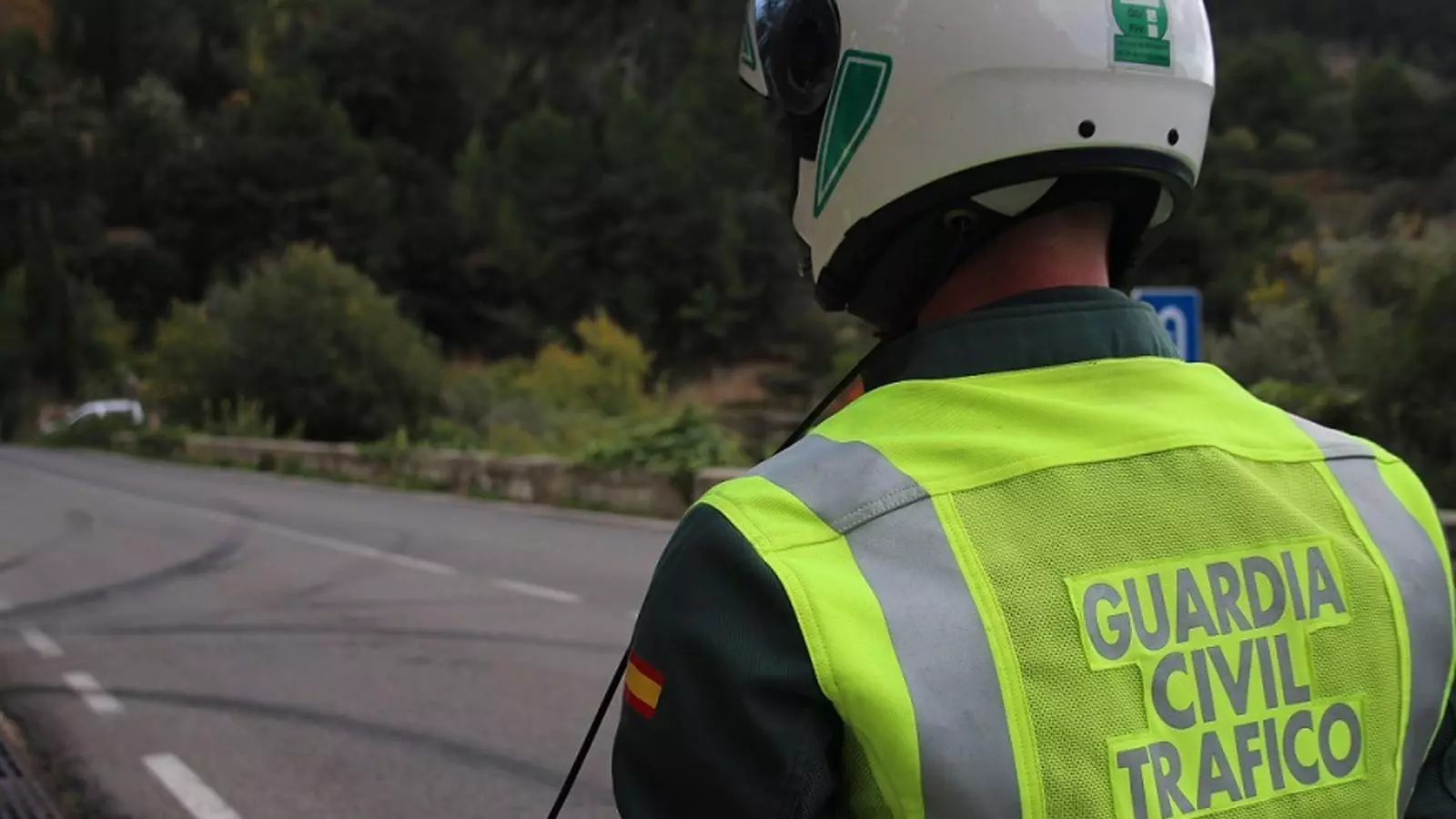 Imatge d'arxiu d'un agent de la Guàrdia Civil de Trànsit.