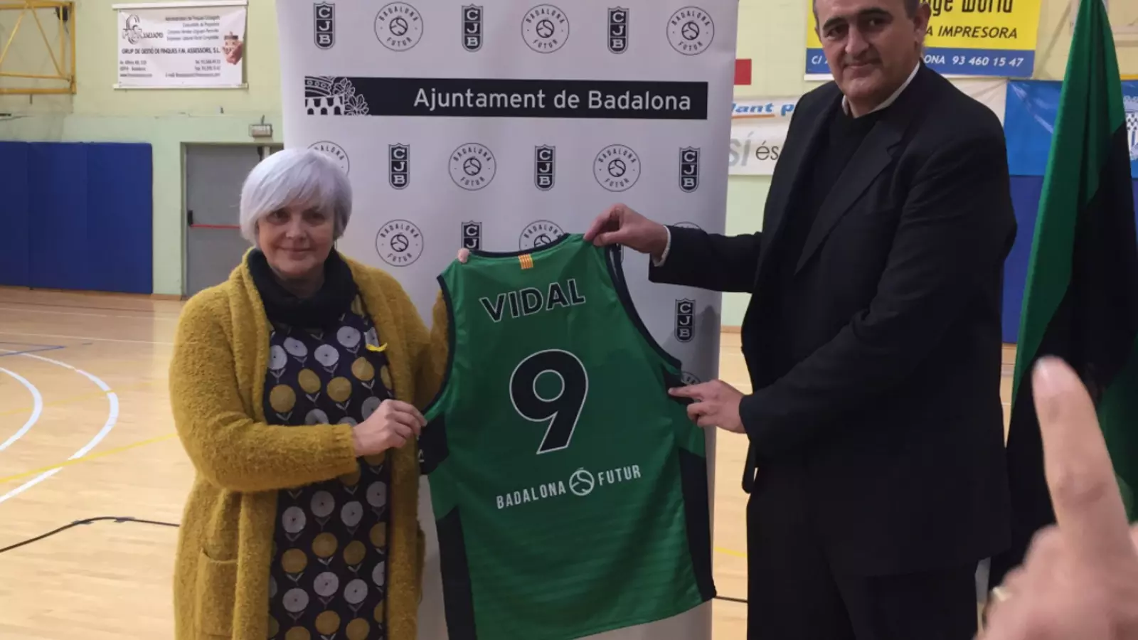 Presentació de l'acord entre el consistori i el club