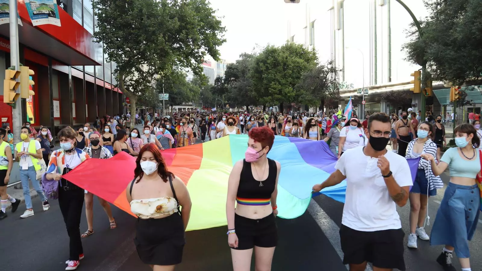 Unes 2.500 persones han participat en la manifestació, segons fonts de l’organització.