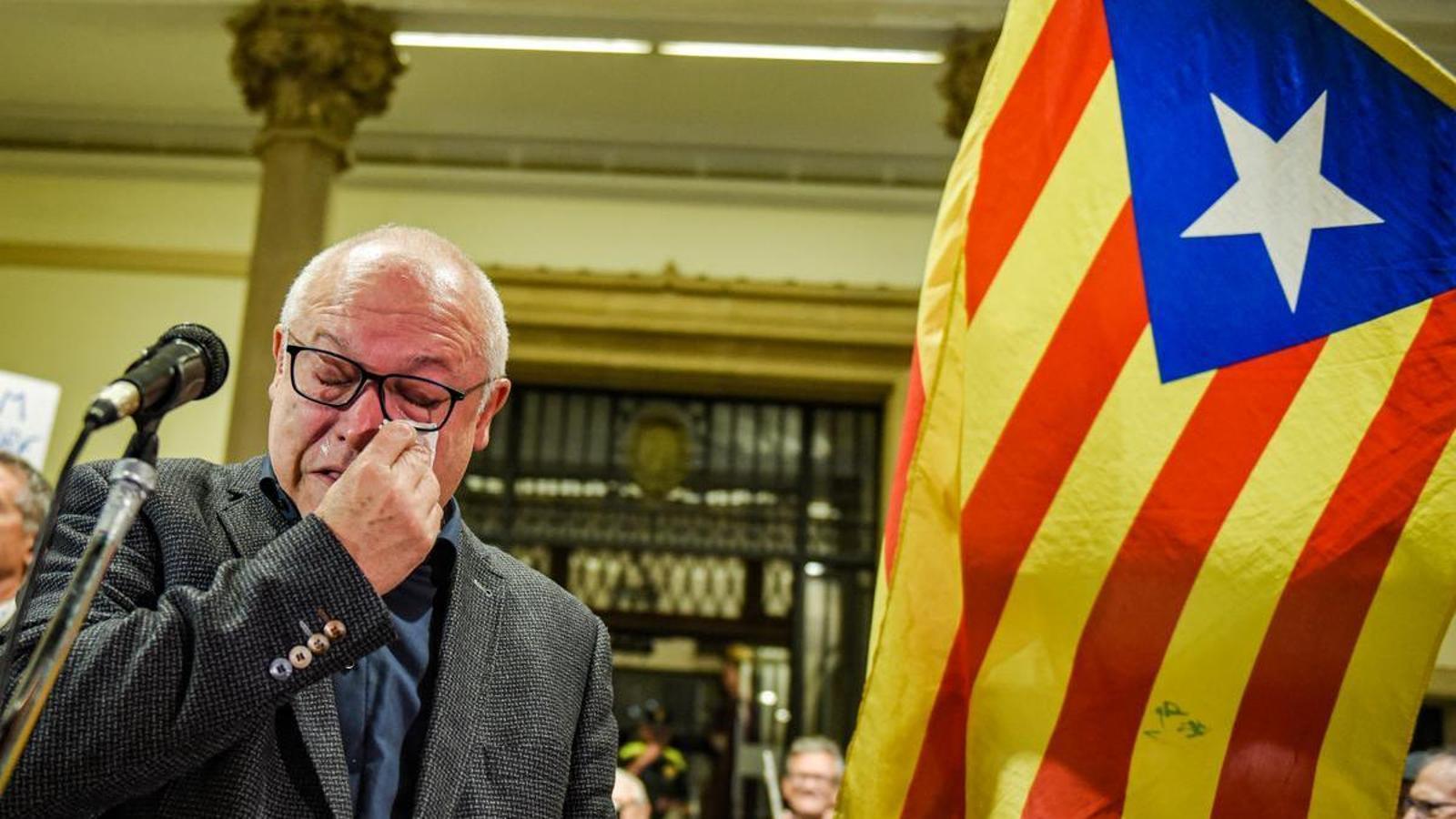 Lluís Puig returns to Catalonia from exile nine years later