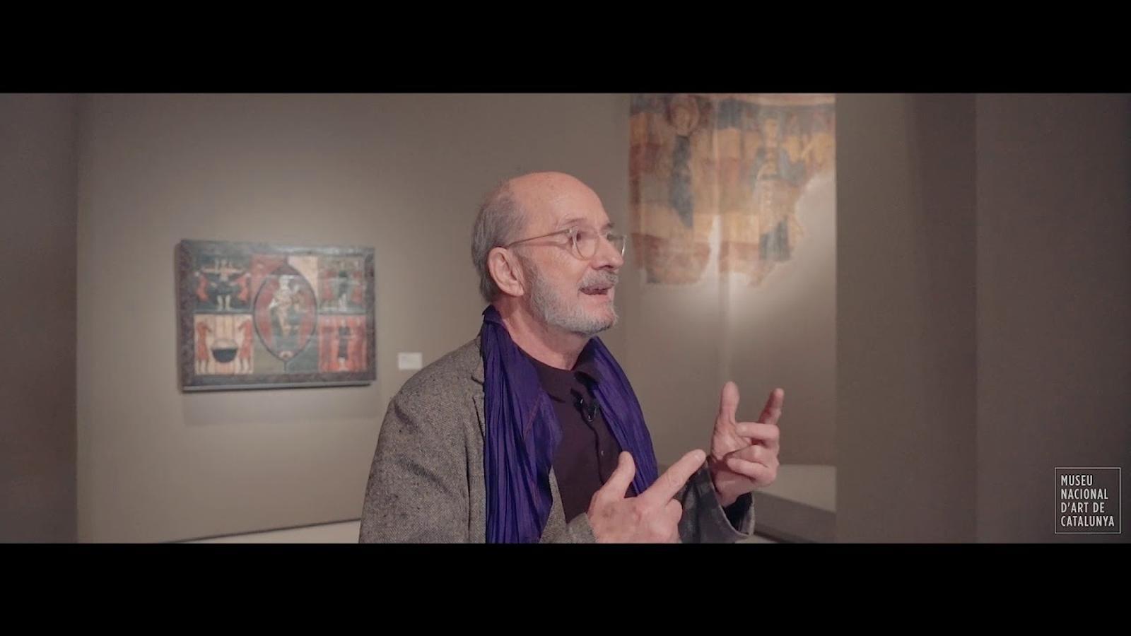 Visita guiada en vídeo de l'exposició 'Diàlegs intrusos. Tot és present'
