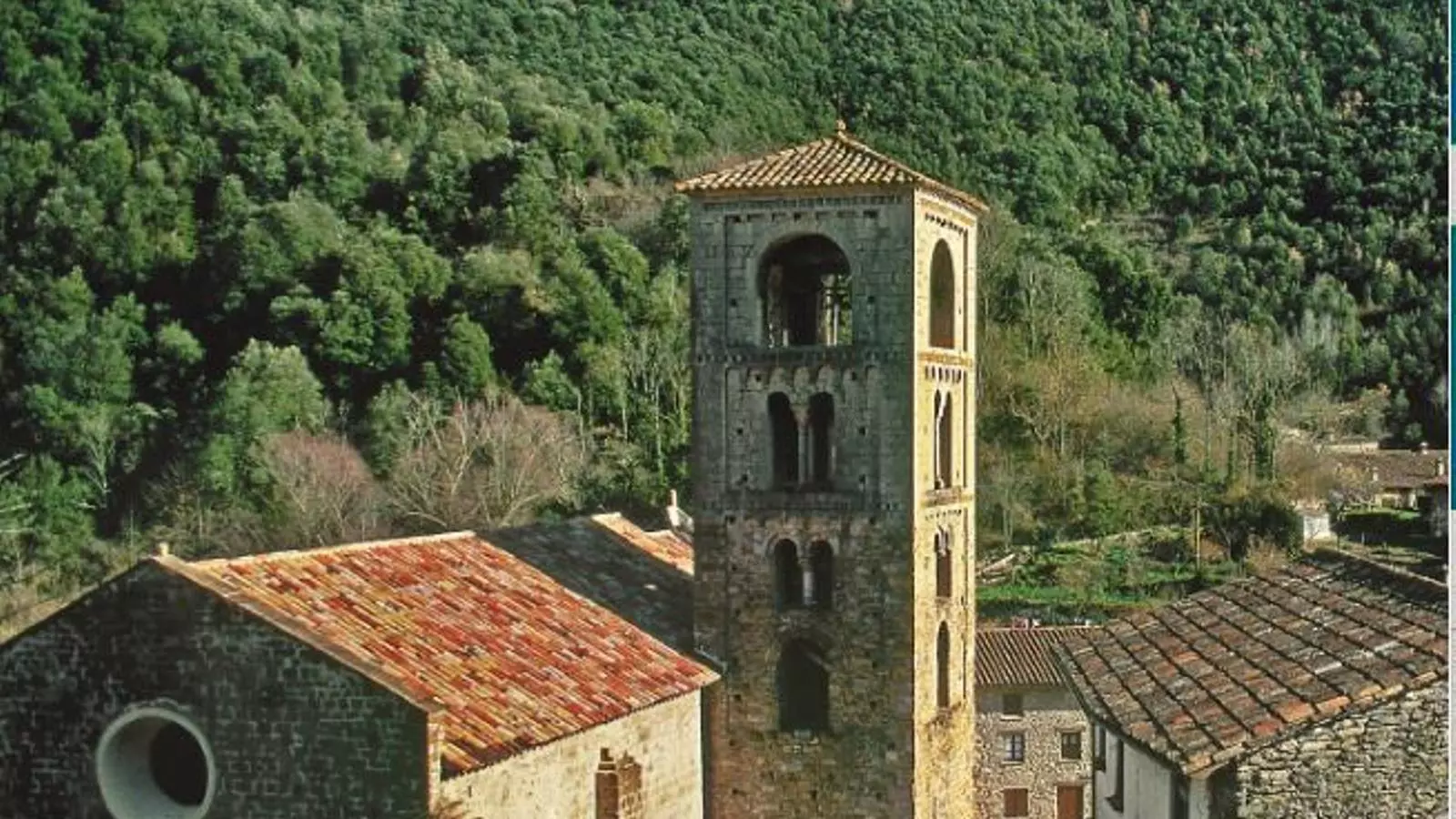 L'església romànica del poble de Beget