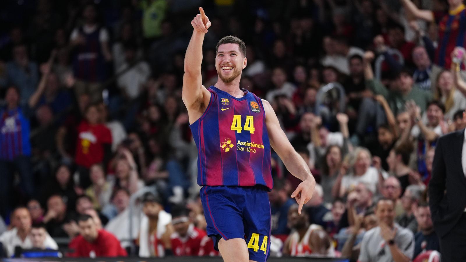 Joel Parra's celebration.