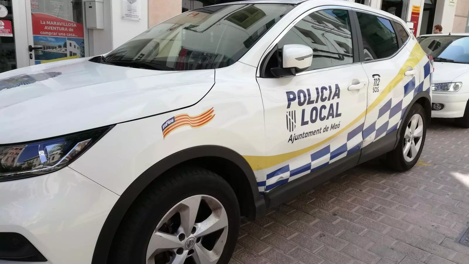 Un vehicle de la Policia Local de Maó.