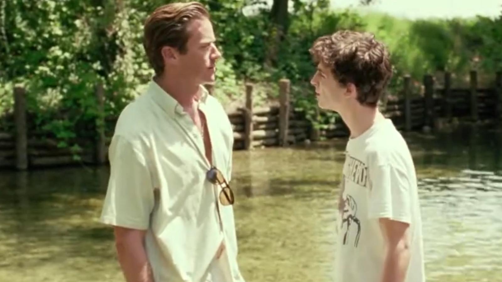 Still from the film 'Call me by your name'.