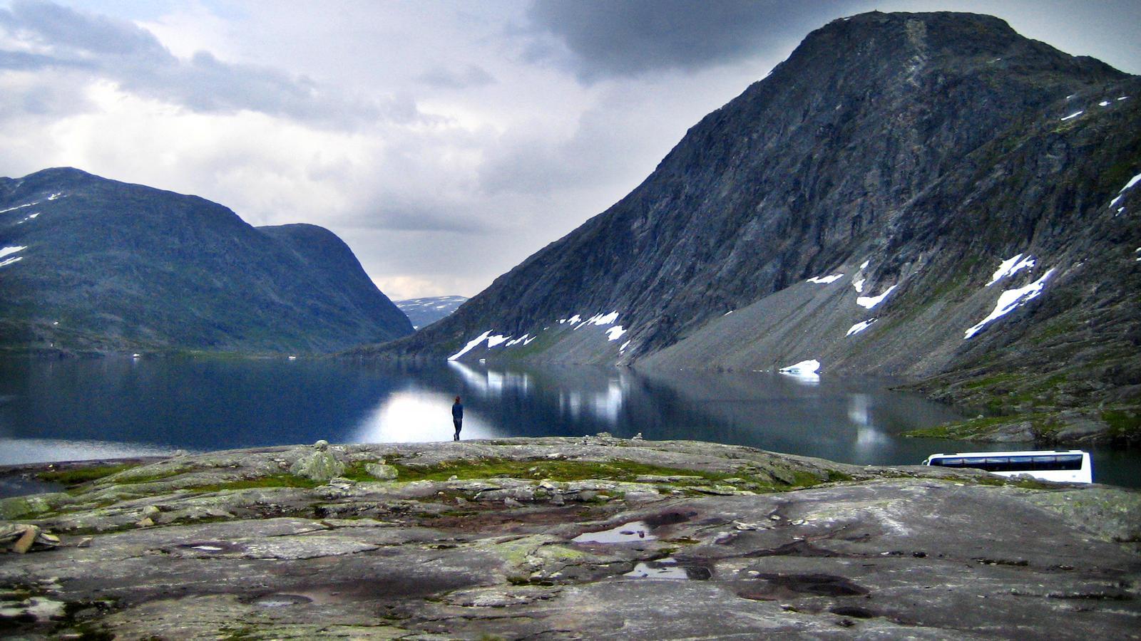 Paisaje de Noruega.