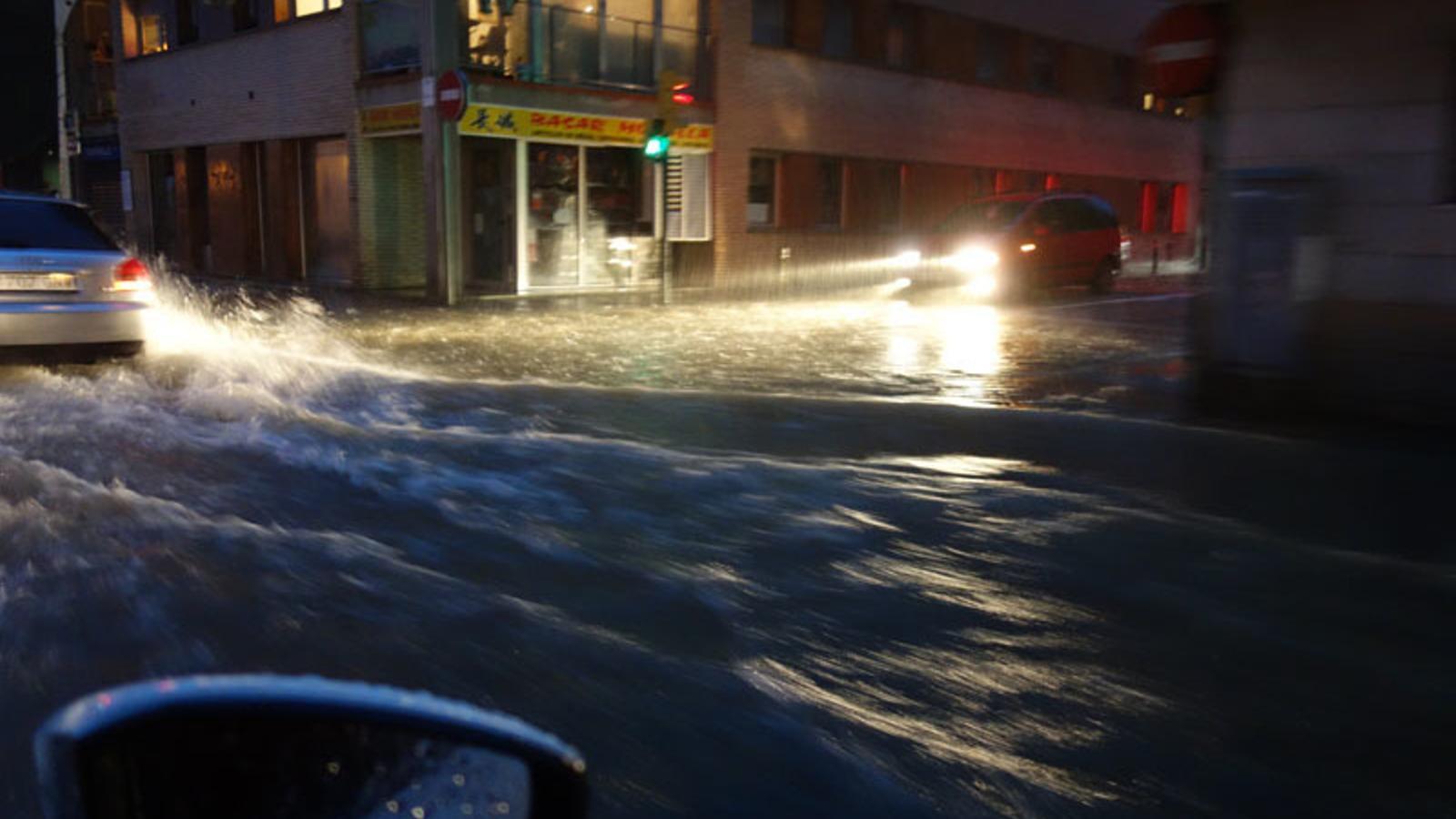 La NII al Masnou dimecres al vespre / ORIOL RODRÍGUEZ