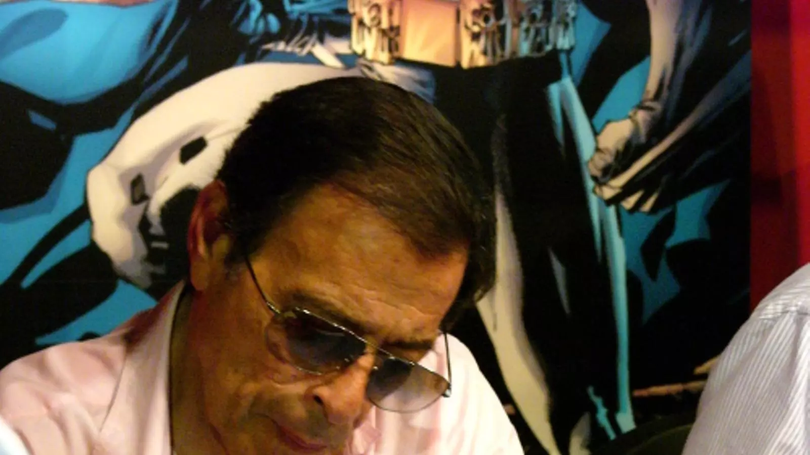 El dibuixant Alfonso Azpiri, l'any 2009, al Saló del Còmic de Barcelona