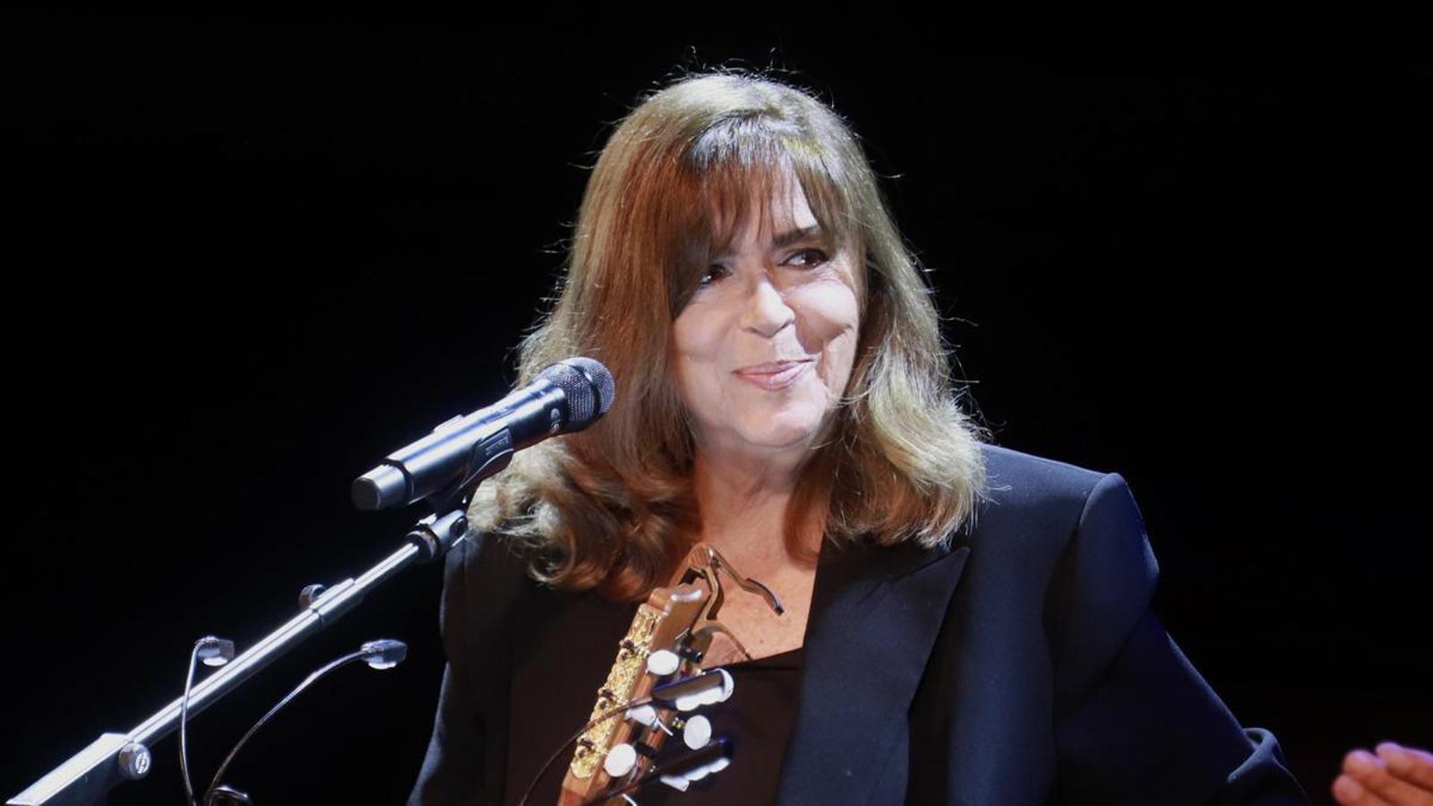 Maria del Mar Bonet at the Palau de la Música.