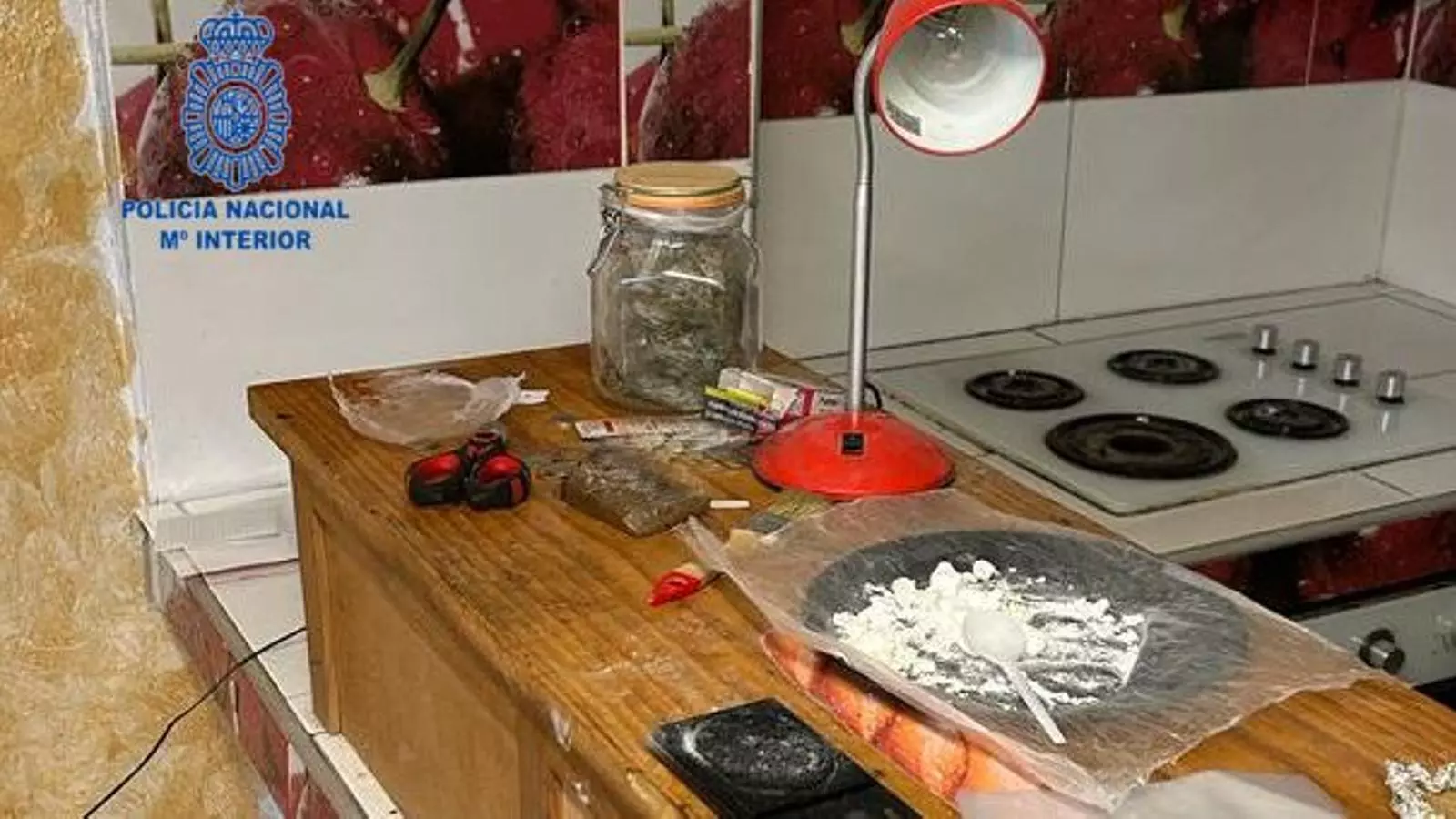 Imatge d'un dels punts de venda desarticulat a Son Banya.